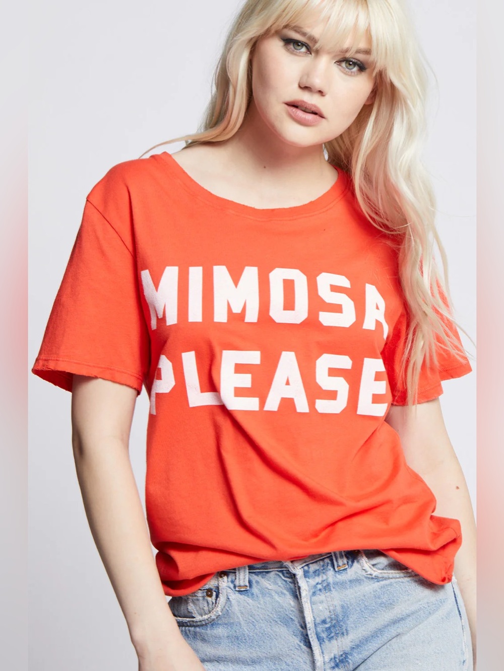 NWOT Recycled Karma Mimosa Please Tee